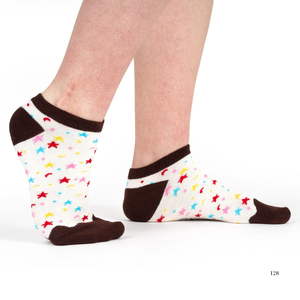 Paquete de 4 calcetines transpirables de algodón para adultos, hombres, mujeres, niños, diseño informal, Donut, embalaje creativo, logotipo personalizado, antideslizante, venta al por mayor - Product Image 5