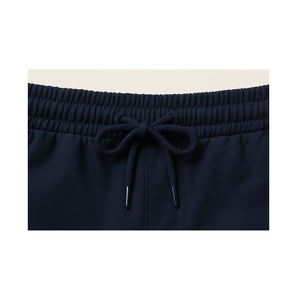 Pantalones cortos cargo de algodón azul marino para hombre, ropa de verano con logotipo personalizado y bolsillos, pantalones cortos cargo OEM para hombre - Product Image 4