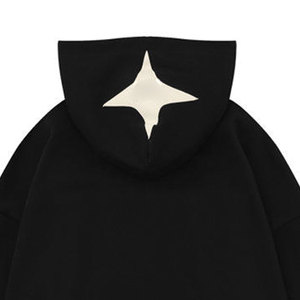 Sweat à capuche surdimensionné décontracté classique Y2K pour femmes avec logo avant de style rétro à manches longues pour le look de mode de rue d'hiver - Product Image 5