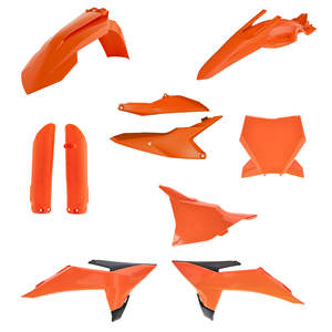 For KTM Acerbis Full Plastic ABS <b>Kit</b> Compatible Motorcycle Fairing - Product Image 1