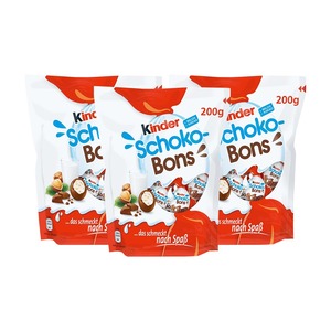 ช็อกโกแลตคุณภาพสูง Kinder Schoko-Bons ไส้ครีมเฮเซลนัทกรุบกรอบ เหมาะสำหรับขายปลีกและขายส่ง - Product Image 1