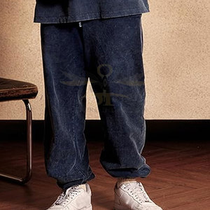 Services OEM Pantalons de survêtement délavés à l'acide de haute qualité pour hommes Pantalons de survêtement délavés à l'acide pour hommes - Product Image 4