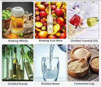Extracteur d'huiles essentielles à haute performance pour le traitement des plantes botaniques et la distillation commerciale d'huiles parfumées