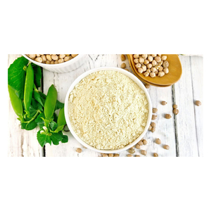 Polvo de concentrado de proteína de guisante orgánico no Gmo de grado alimenticio, aislado de proteína de guisante 80% 85% en polvo - Product Image 1