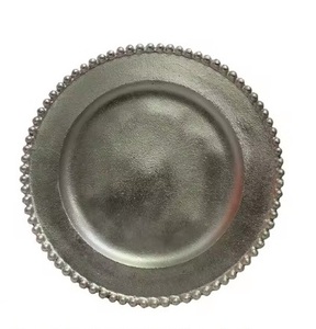 Serving <b>Plates</b> Bronze Finished Modern Home Decor Serving Decor <b>Plates</b> With Decorative <b>Sides</b> Wedding Events <b>Plates</b> Top Trending - Product Image 2