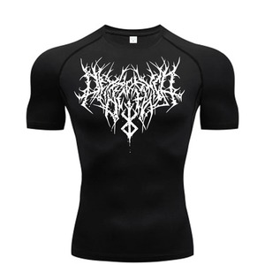 Mens Loose Training T-Shirt Kurt - <b>Black</b> Breathable Quick-Drying Sustainable - Product Image 3