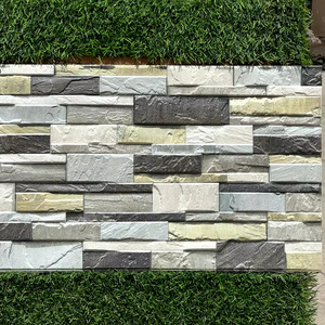 Nueva llegada 300x600mm Interior moderno pared ladrillos 3D cóncavo convexo cerámica porcelana azulejos - Product Image 1