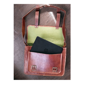 Vintage Full Grain Leather <b>Laptop</b> <b>Briefcase</b> Durable Executive Business <b>Bag</b> with Luxury Style Classic <b>Briefcase</b> for Men in 2025 - Product Image 5