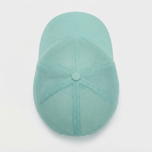 Mint <b>Green</b> Full Mesh Trucker <b>Hat</b> 6-Panel Adjustable Unisex Casual Cap Spring Summer Breathable Fabric Custom Wholesale OEM - Product Image 6
