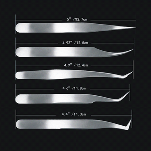 กรรไกรตัดขนตาตรงปลายแหลมปลายแหลมปลายแหลมสำหรับใช้แต่งหน้าได้รับการรับรอง CE สำหรับมืออาชีพ - Product Image 5