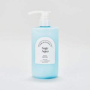 Lotion Corporelle Parfumée Quotidienne à la Racine de Salvia Aqua 500ml pour Femme Tous Types de Peau Usage Domestique Parfum Frais Matin & Soir - Product Image 1