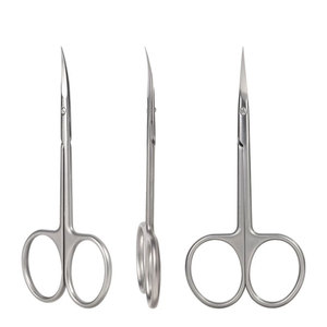 Tijeras Profesionales para Cutículas Pro Smart 41 Tipo 3 SS-41/3 con Mango Rosa Personalizado, Tijeras para Manicura - Product Image 3