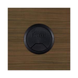 Alera Valencia Series ALEVA256024WA Credenza Shell Modern Walnut 59.13 pulgadas. X 23.63 Pulgadas X 29.5 Pulgadas Instalación Tipo Soporte - Product Image 5