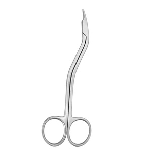 Tijeras de tenotomía Stevens de acero inoxidable aprobadas por la CE, tijeras quirúrgicas curvas para cirugía plástica de oftalmología - Product Image 2