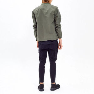 Chaquetas bomber de béisbol con diseño de buena calidad para hombre, servicio OEM, MOQ bajo, impresión personalizada, chaquetas bomber de béisbol personalizadas - Product Image 4