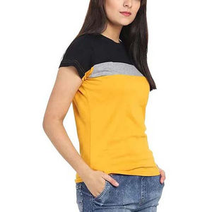 Camisetas de Manga Corta Estilo Urbano para Mujer, Logotipo Personalizado, 225 g/m², Camiseta Extra Grande de Alta Calidad, 100% Algodón - Product Image 2
