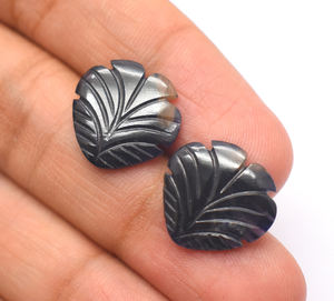 14.85 Cts Naturel Bleu Saphir Gemme Sculpté À La Main En Forme De Coeur 17X16mm Non Traité Et Non Chauffé AAA Grade - Product Image 3