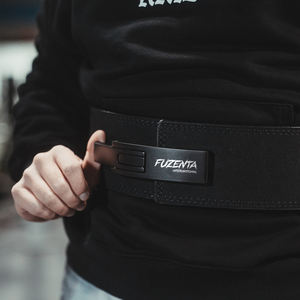 Custom Logo High Quality Fitness Workout <b>Belt</b> 10MM Gym Squats Weightlifting Training Back Support <b>Powerlifting</b> Lever Buckle <b>Belt</b> - Product Image 3