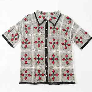 Logo personnalisé Design Tricot Top Polo T-shirt pour hommes - Product Image 1