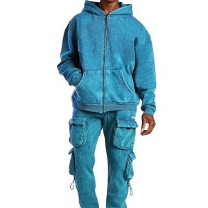 Survêtements pour adultes de qualité supérieure, couleur unie, prix d'usine, survêtements pour hommes à manches longues - Product Image 1