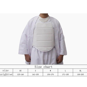 เสื้อกั๊กป้องกันหน้าอกสำหรับฝึกศิลปะการต่อสู้อุปกรณ์คิกบ็อกซิ่งเทควันโดสำหรับฝึกต่อสู้ - Product Image 1