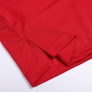 Maillot de basket-ball réversible en polyester de haute qualité personnalisable pour hommes fabriqué en usine, maillot sans manches respirant personnalisé - Product Image 6