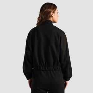 Sweat-shirts à demi-zip pour femmes en gros personnalisés, survêtement en molleton d'hiver, tissu en molleton français, coton lourd de luxe, ensembles de jogging - Product Image 2