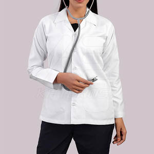 Bata de laboratorio para adultos, bata de laboratorio para fregar con etiqueta privada, diseño único, gran oferta - Product Image 4