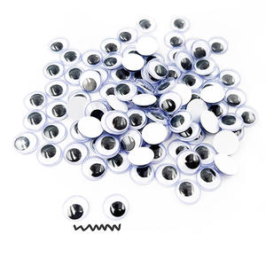 100pcs 10mm Plastic <b>Google</b> <b>Eyes</b> Cartoon/DIY/Soft/Mini Toys for Crafts and Model Toy Projects - Product Image 2