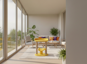 High-quality Amistar Lemon Drop <b>scratching</b> <b>post</b> <b>for</b> <b>cats</b> of all sizes and breeds. - Product Image 3