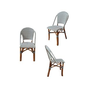 Stylish and Comfortable Farmhouse Chic Rattan Dining <b>Chair</b> for Dining Room Home Furniture - Product Image 1