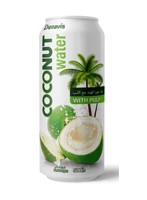 Agua de coco con pulpa, 330ml y 500ml, lata de aluminio, bebidas de coco de Vietnam listas para enviar, venta al por mayor