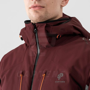 Veste de ski ample en matériau durable Veste de ski confortable fabriquée au Pakistan Veste de ski surdimensionnée - Product Image 3