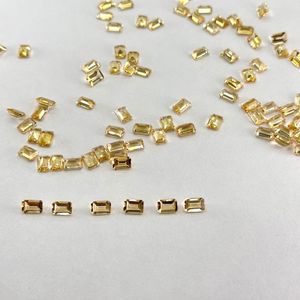 Cao Cấp Tự Nhiên <span class=keywords><strong>Citrine</strong></span> Loose Đá 6X4Mm <span class=keywords><strong>Octagon</strong></span> Cắt Vàng Đá Quý Cho Đồ Trang Sức Crafting - Product Image 1