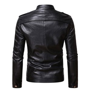 100% Genuine Fashion Leather Winter Motorbike <b>Jacket</b> Custom Loose Fit <b>Long</b> Sleeve Breathable Coated <b>Waterproof</b> Windproof High - Product Image 6