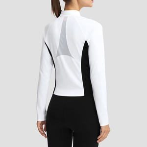 Conjunto de Yoga y Fitness de Primera Calidad, Camiseta de Sublimación para Mujer, Fabricante de Ropa Ecuestre, Camiseta para Correr, Chaqueta de Entrenamiento y Competición - Product Image 5