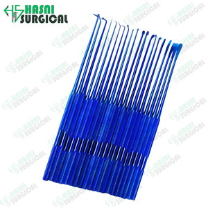 Ensemble de micro-dissecteurs Rhoton, acier inoxydable, instruments de neurochirurgie, alimentation manuelle, fabriqué par Hasni Surgical - Product Image 3