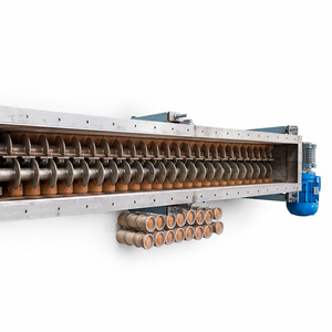 Transportador de Tornillo de Doble Eje de Alta Resistencia, Equipo de Transferencia de Lodos y Materiales sin Obstrucciones para Plantas de Aguas Residuales - Product Image 4
