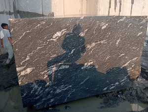 Bloque de granito negro de cebra, bloque crudo de calidad superior para cocina moderna, baño, escalera exterior, taller Exterior, uso en Villa - Product Image 3