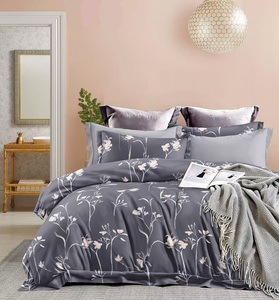 Venti <b>King</b> <b>Size</b> Stripe Printed 400TC Microfiber Bedsheet Set 2 <b>Pillow</b> Cases 4 PCS Soft Durable Comfortable Bedding for Hospitals - Product Image 1