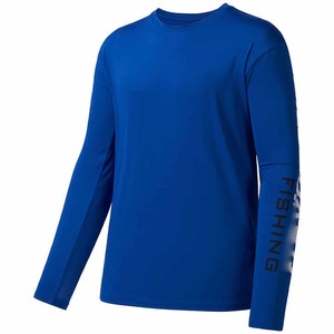 Camisas RTS de pesca de manga larga para hombre Upf 50 + protección solar que absorbe la humedad poliéster transpirable malla respiraderos logotipo personalizado sólido - Product Image 3