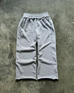 2025 Casual diseño personalizado algodón Vintage peso pesado ácido lavado pantalones de chándal de alta calidad en blanco pantalones de chándal para hombres - Product Image 3