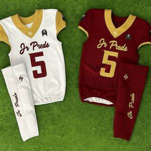 Uniformes de Fútbol Americano para Equipos Profesionales, Conjuntos Personalizables, Transpirables y de Secado Rápido - Product Image 1