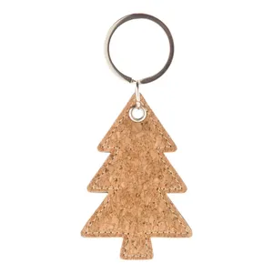 Porte-clés écologiques Korkki pour Noël, gadgets promotionnels, mousquetons pour décorations de voiture et cadeaux - Product Image 3