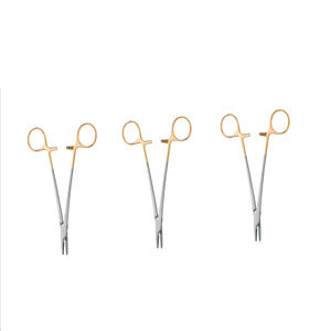 Portaagujas Mayo Hegar Profesional de 18 cm, con Dientes Cruzados, Instrumento Quirúrgico TC de Acero Inoxidable, Manual, Reutilizable, para Uso Hospitalario - Product Image 3