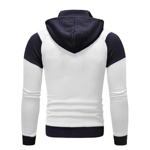 100% coton survêtement blanc survêtements Jogging hommes survêtement ensemble pantalons de survêtement et sweat à capuche ensemble survêtements personnalisés survêtement pour hommes - Product Image 2