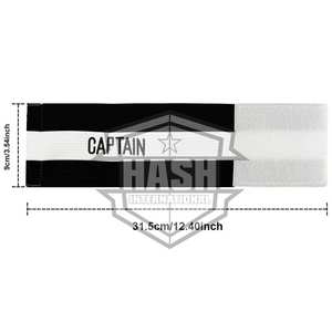 Brazalete de árbitro de fútbol profesional, brazalete de nailon para el brazo del capitán - Product Image 6