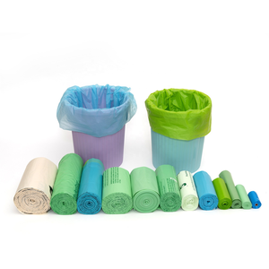 2024 Sacs à ordures en plastique PLA compostables éco-biodégradables imprimés sur mesure Fournisseur de sacs à ordures biodégradables - Product Image 4
