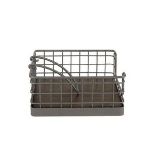 Panier à serviettes en métal durable avec une construction durable, parfait pour une utilisation quotidienne dans la cuisine et la salle à manger - Product Image 5