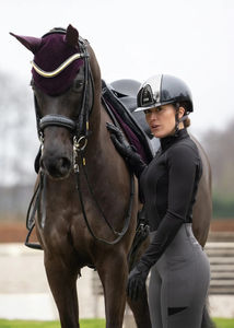 Léger, lavable, pour l'équitation quotidienne, voile anti-mouches, utilisation équestre professionnelle, bonnet d'oreille de cheval en crochet durable, respirant - Product Image 3
